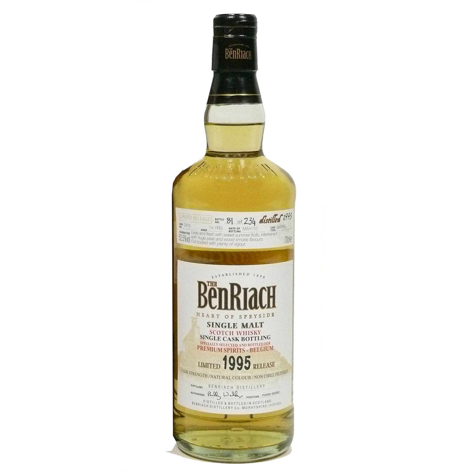 Read more about the article BenRiach 1995 14 years – cask #2475
