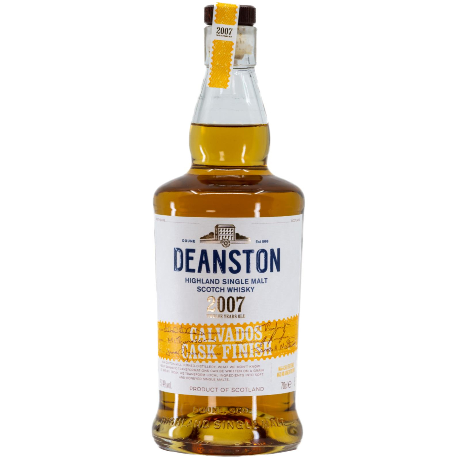 You are currently viewing Deanston 2007 12 years – Calvados cask finish