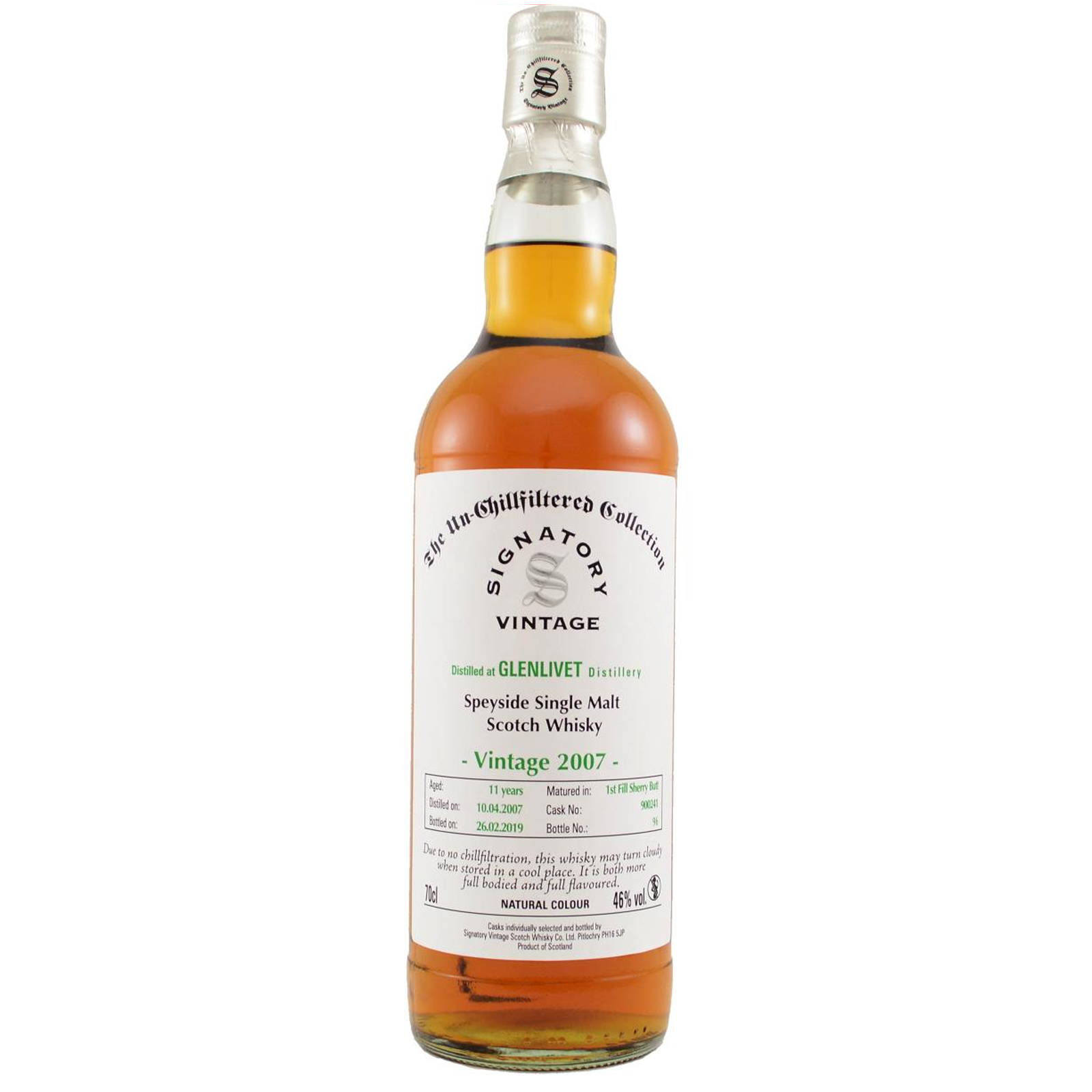 You are currently viewing Glenlivet 2007 11 years – cask #900241