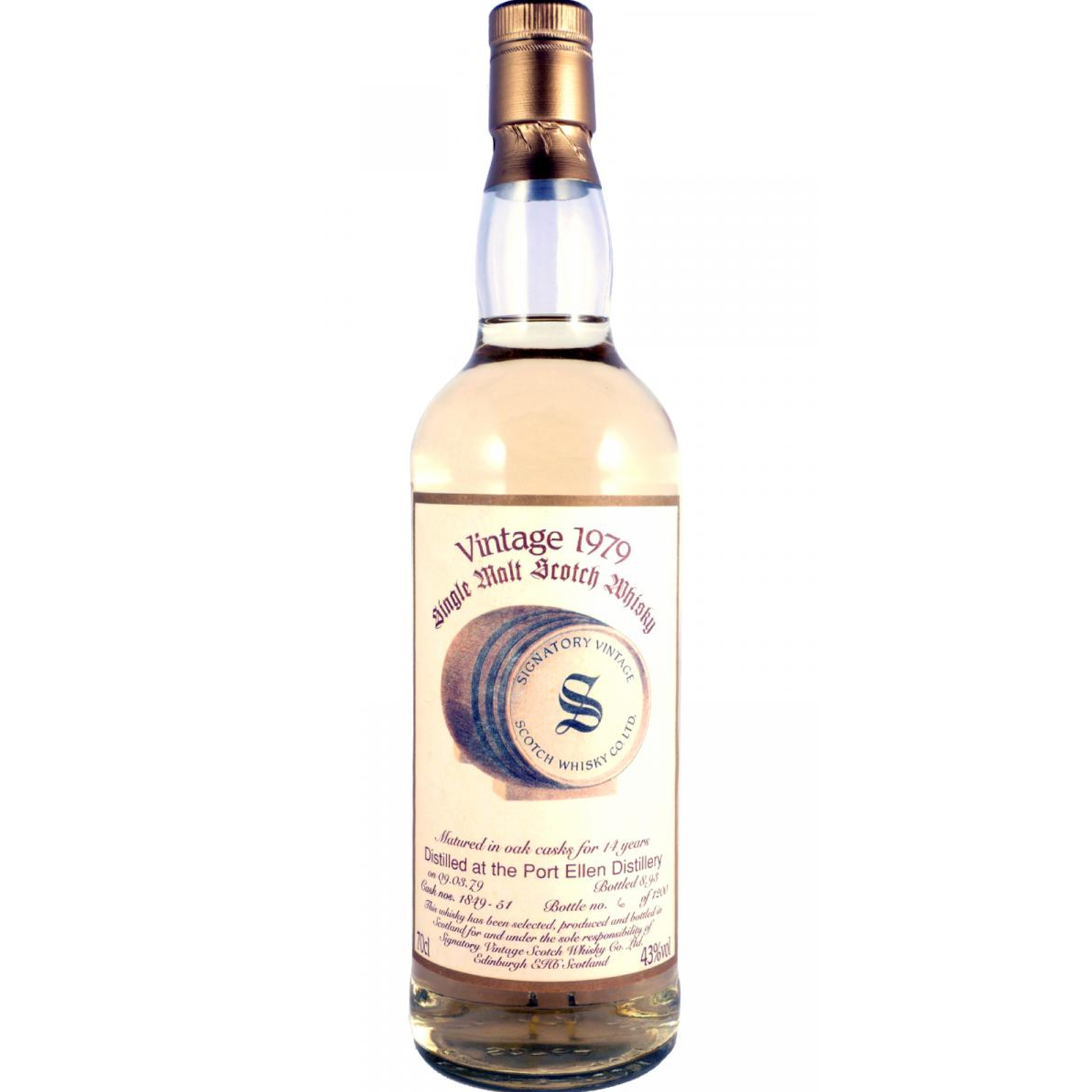 Read more about the article Port Ellen 1979 14 years – cask #1849 #1850 #1851