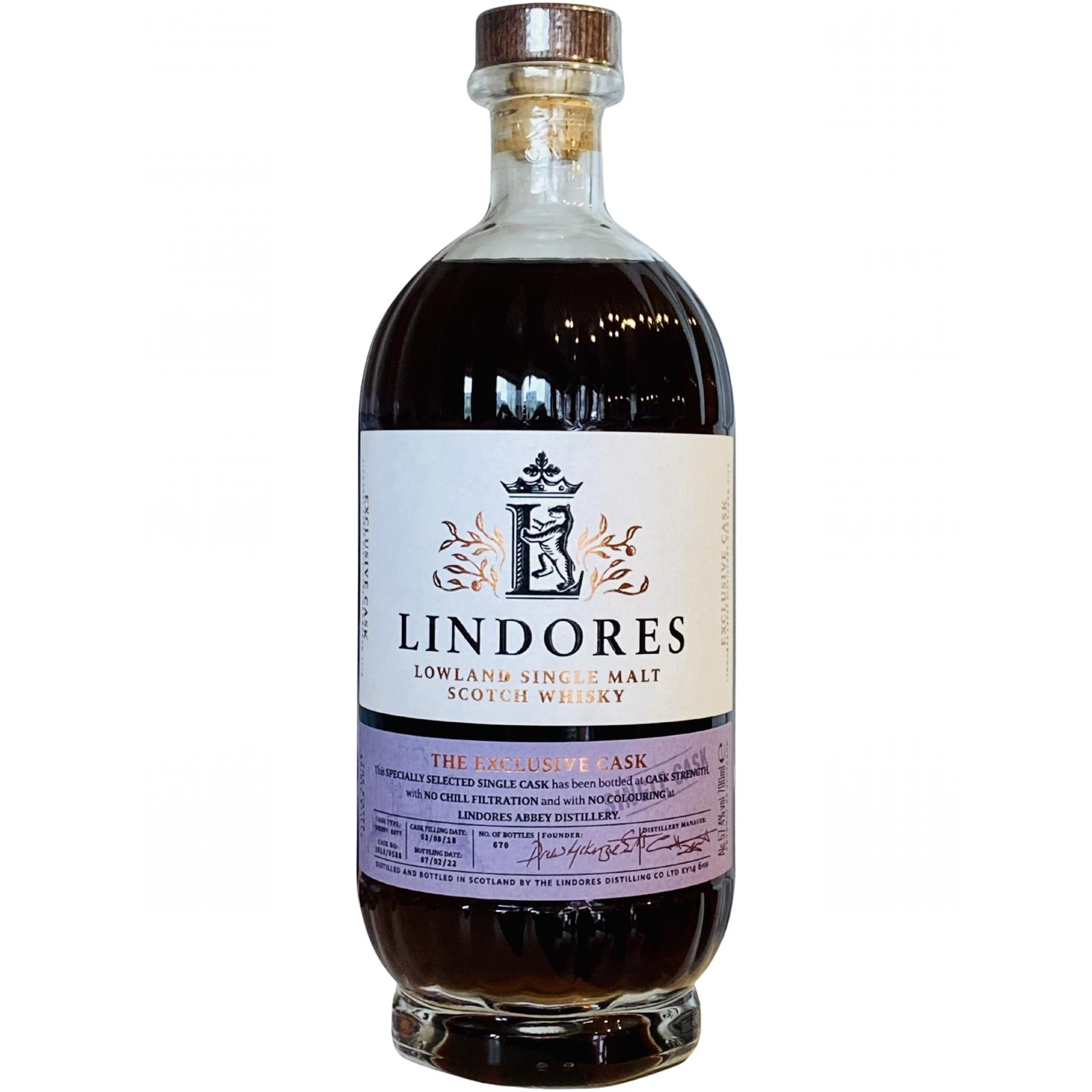 Read more about the article Lindores 2018 3 years – cask #2018/0588