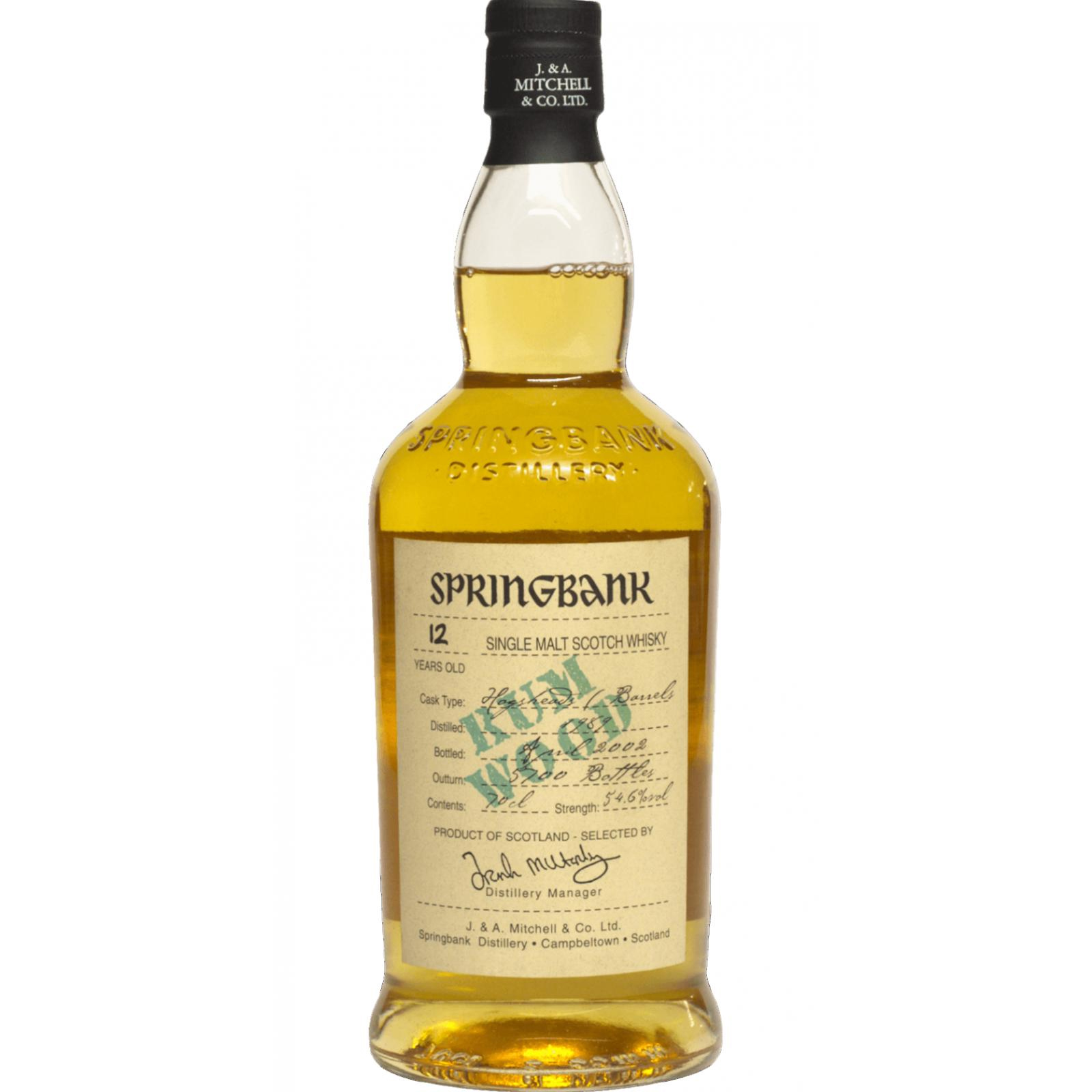 You are currently viewing Springbank 1989 12 years – Rum Wood