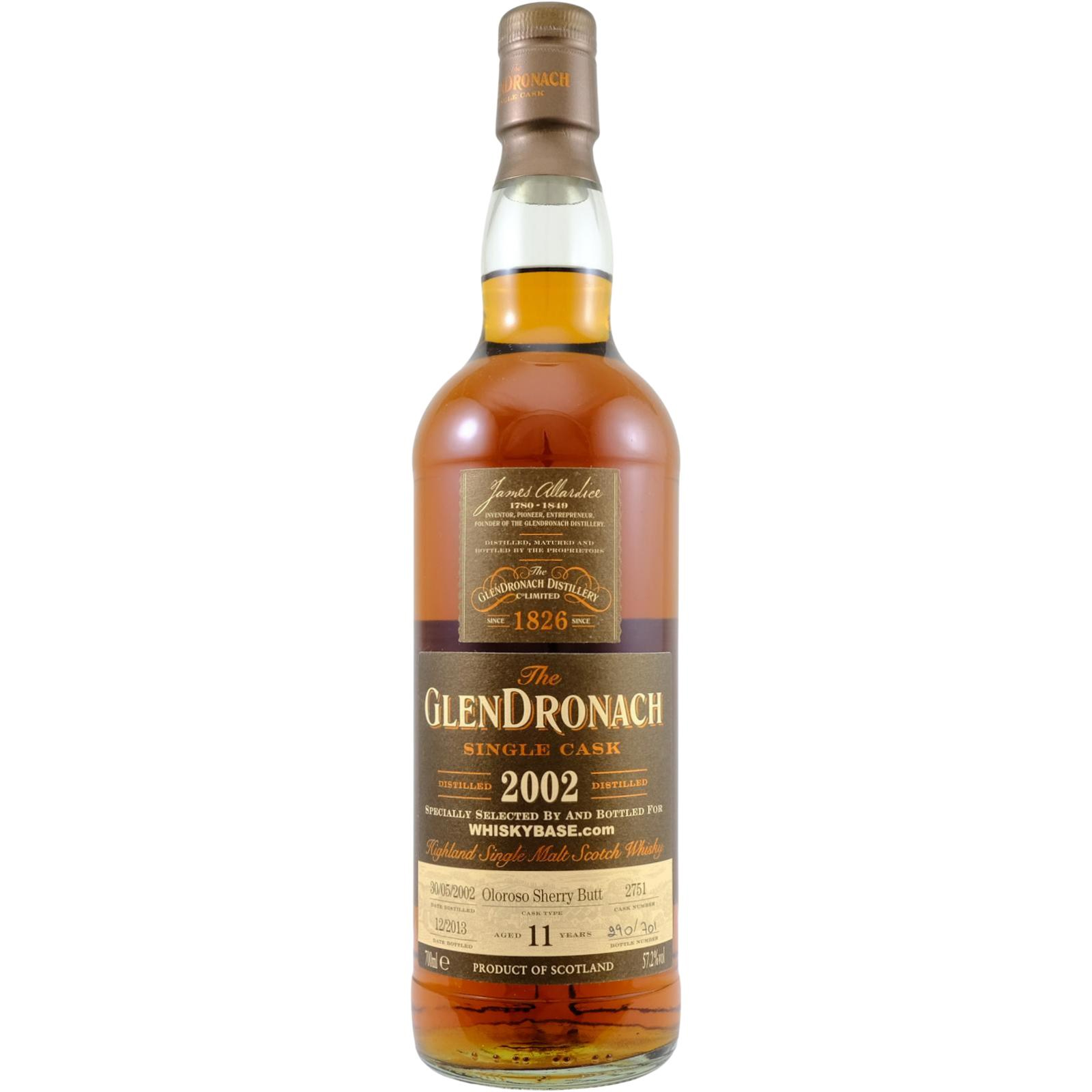Read more about the article Glendronach 2002 11 years – cask #2751