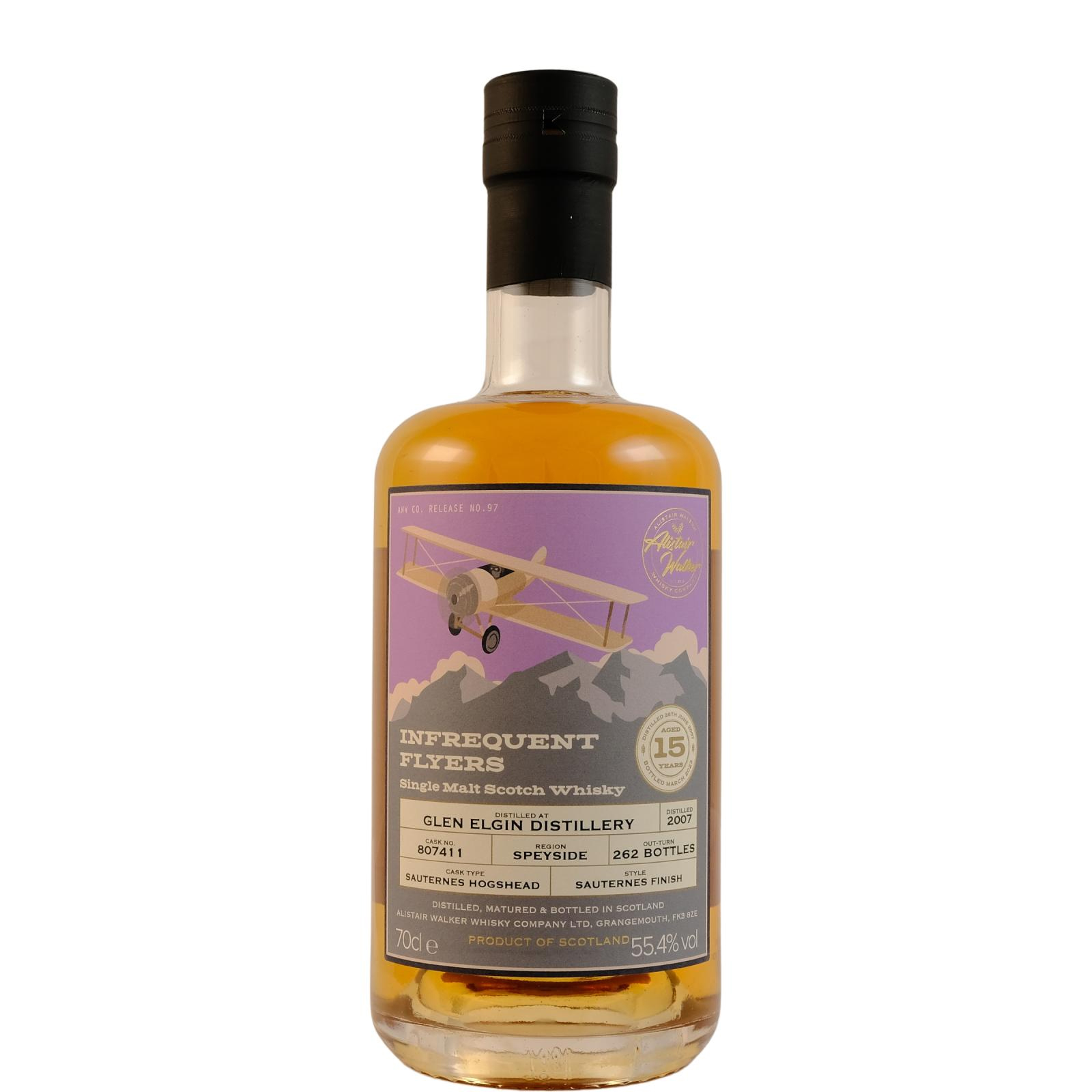 You are currently viewing Glen Elgin 2007 15 years – cask #807411