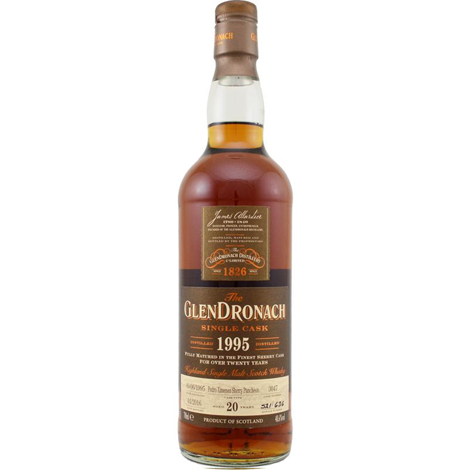 You are currently viewing GlenDronach 1995 20 years – cask #3047